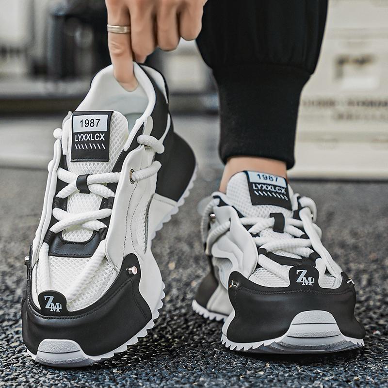 Men's outdoor sports shoes soft soles four seasons new anti slip comfort casual running shoes breathable fashion youth sneakers