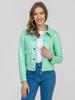 STYLISH SHORT WOMEN' JACKET WITH COLLAR