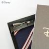 [Disney] Necktie & Tie Bar Set DN902511-2 Navy x Red