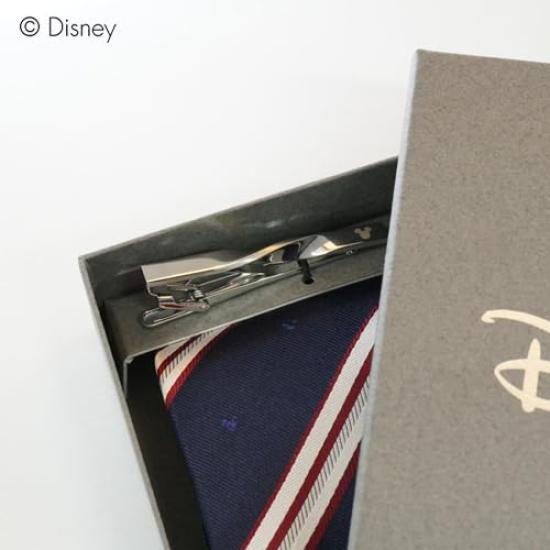 [Disney] Necktie & Tie Bar Set DN902511-2 Navy x Red