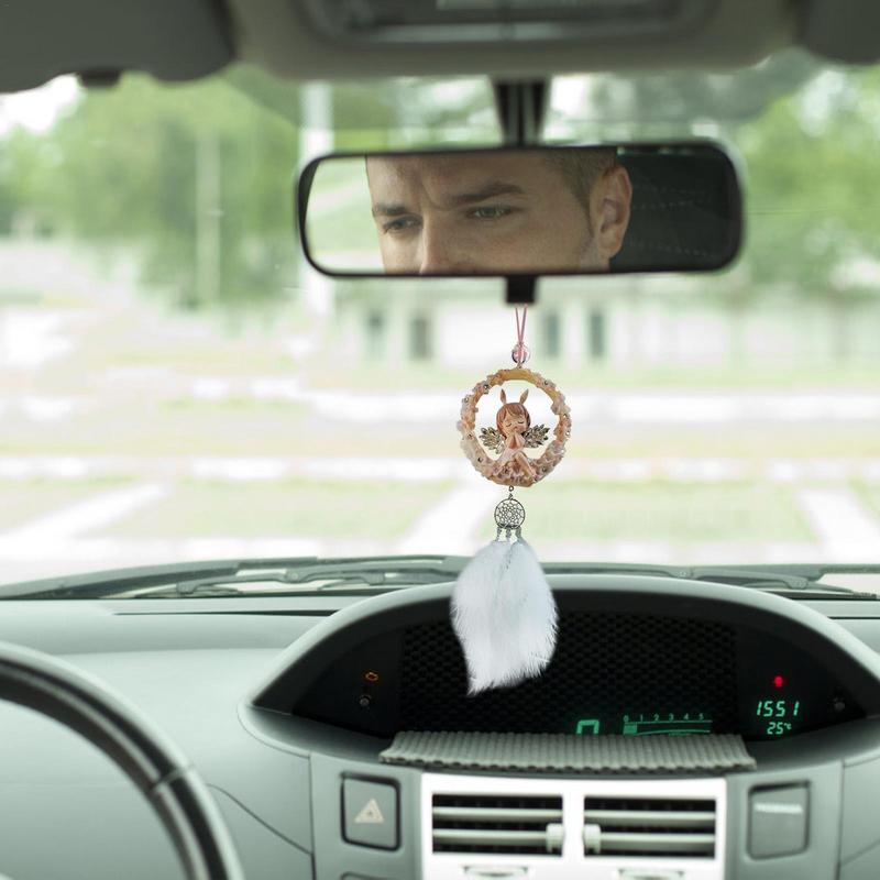 Angel Car Ornaments For Rear View Mirror Car Charm Decoration Car Decoration Charm Pendant Car Charm Decoration Car Charm