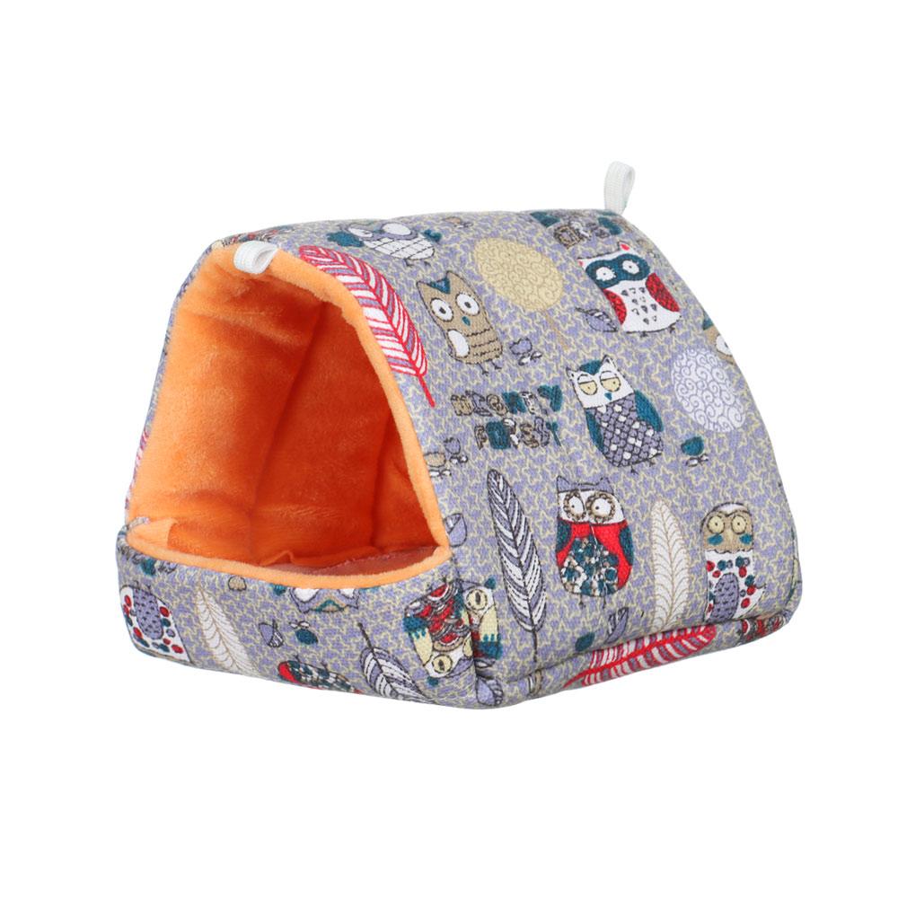 1 Pcs Hamster House Guinea Pig Nest Small Animal Sleeping Bed Winter Warm Cotton Mat Soft Accessories For Rodent/Guinea Pig/Rat