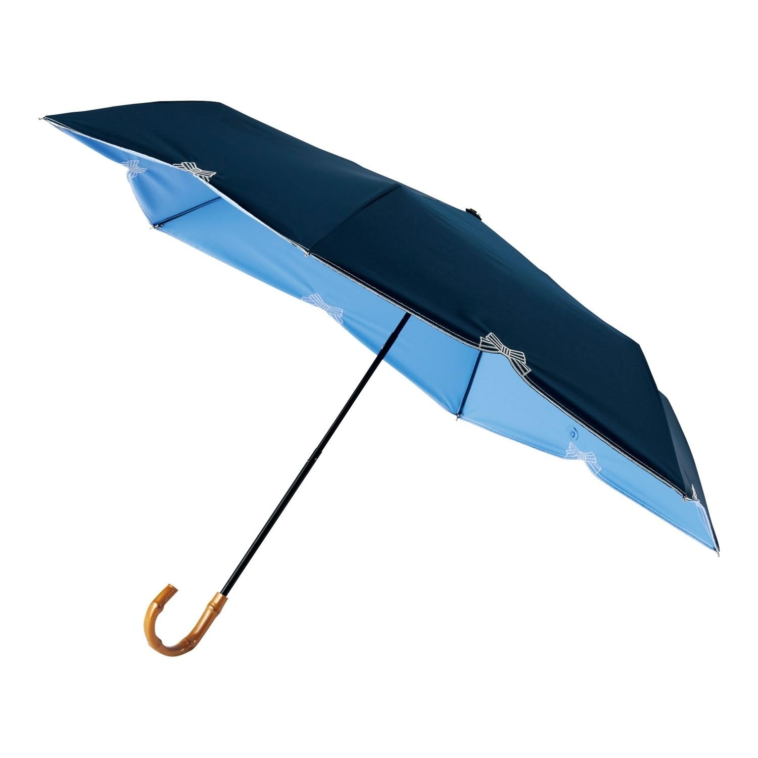 

Moonbat Складной зонт для от солнца и легкой жары УФ Мини Лента Синий [Esta] Солнцезащитный зонт, Женский, Дождь, Блокирующий, Блокирующий, Защита, Scala, синий