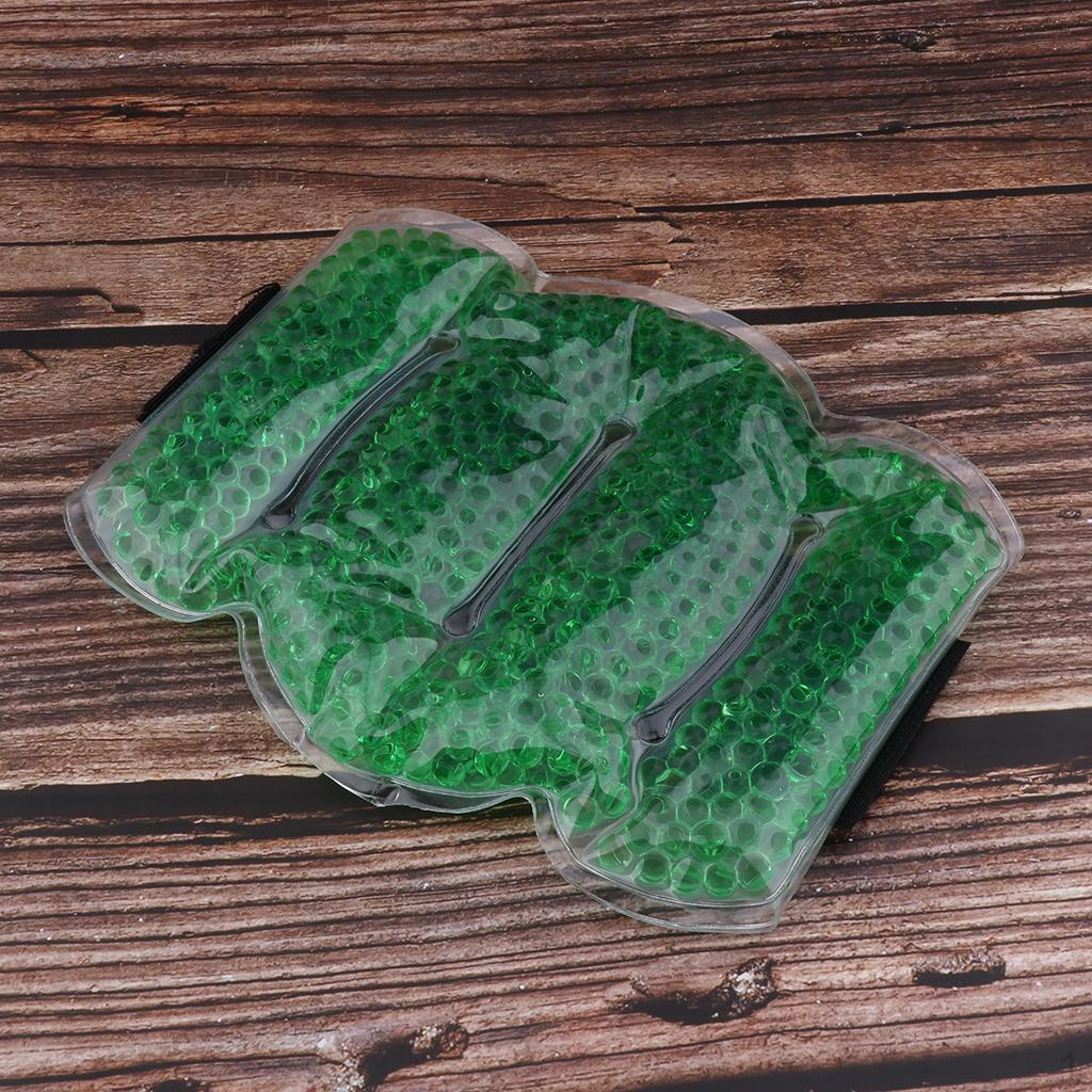 Flexible Gel Beads Reusable Cold Compress Ice Pack Wrap Pain Relief