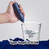 Electric Milk Frother Powerful Stainless Steel Drink Mixer Coffee Cappuccino Chocolate Foam Maker for Hot Drinks