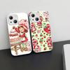 S-Strawberry-shortcake Girl For IPhone 14 13 12 Mini 11 Pro XS Max X XR 14 Plus Tempered Glass Cover