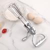 Mixer Egg Beater Kitchen Stainless Steel Hand Push Whisk Blender Egg Beater Milk Frother Egg Beater Frother Foamer Cake Tools