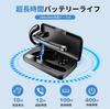 Boytond Bluetooth Headset Supreme Bluetooth Long Dual Device Noise Cancelling with Single Bluetooth Headset for Left and Right Physical Control