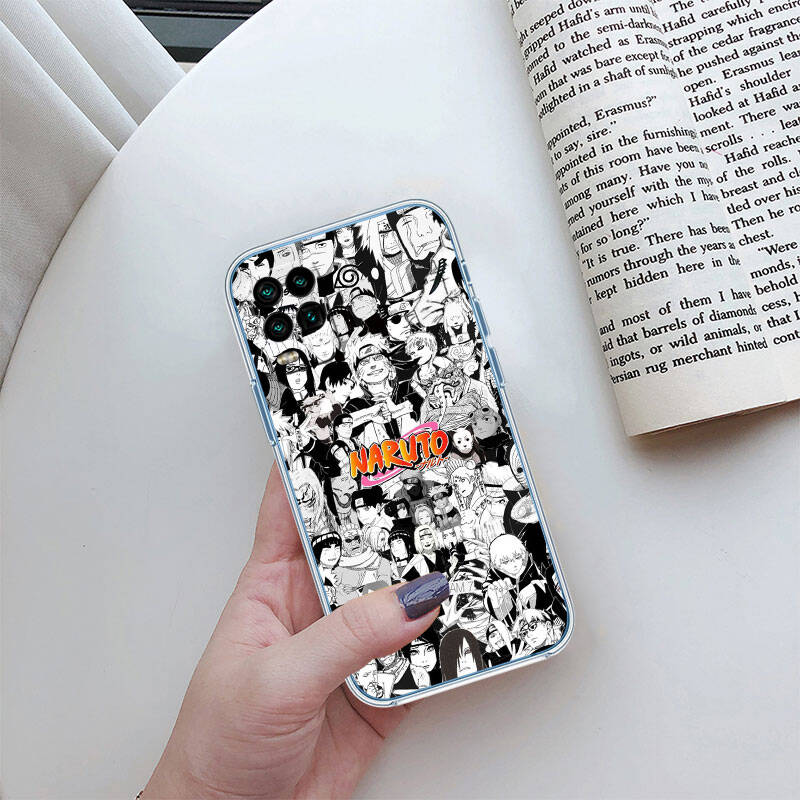 MH12 Anime Naruto Phone Case for Motorola Edge 20 30 S30 40 50 Fusion Lite Plus Pro Neo Ultra One Power Action Macro Hyper Vision Zoom