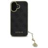 Guess Guhcp16Mgf4Ggr Iphone 16 Plus 6.7 Czarny/Black Hardcase 4G Charms Collection
