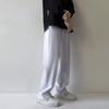 Business Men's Y2K Clothes Black White Hihg Waist Straight Trousers Sweatpants Casual Drawstring Baggy Fashion Suits Pants Harajuku Luxury For Women
