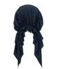 Lenomasuyeongbog Supplies Adult Aqua Bandana Spandex Swim Cap Black Ro-Rc2F303-Bk