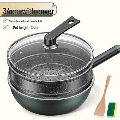 Wrought Iron Non-stick Stir-fry Wok