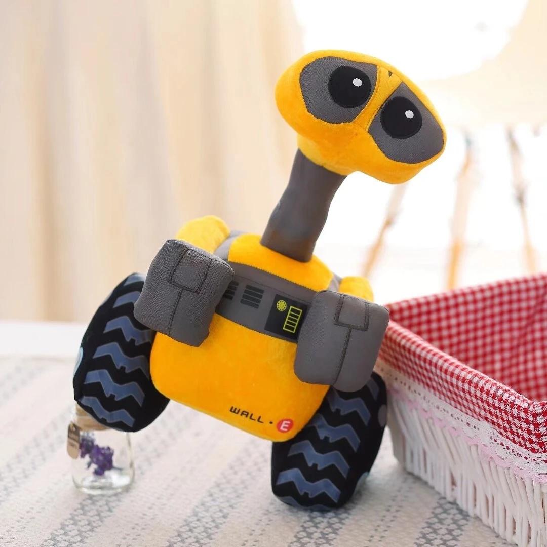 Cute Robot Plush Toy Soft Stuffed Doll Movie Anime Character Home Decor Birthday Gift For Kids 25cm