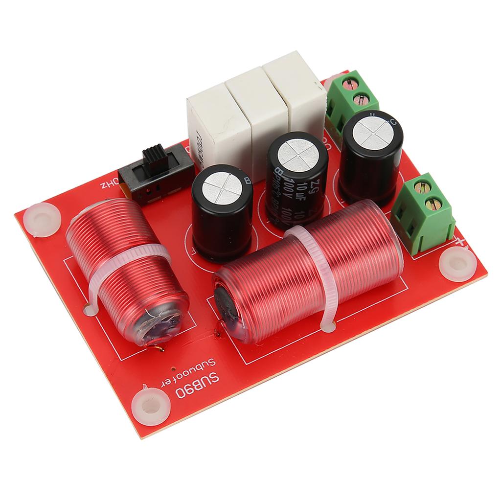 Bass Frequency Divider 3 Way O Speaker Crossover Filter for 4‑8in Speaker Supplies