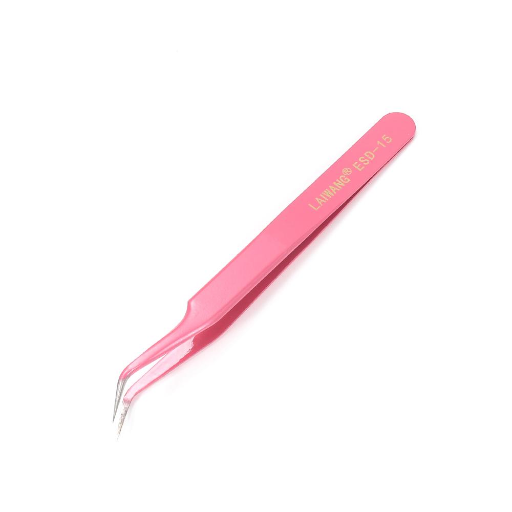 6 Style Pink Pliers Jewelry Making Tool Kits Mix Needle Spoon Tool Round Nose Plier Side Tweezers for Make DIY