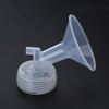 Portable Flange Valves Tube Bottle Backflow Protector 18/19/20mm Breast Pump Part Breast Pump Funnel Connector Durable