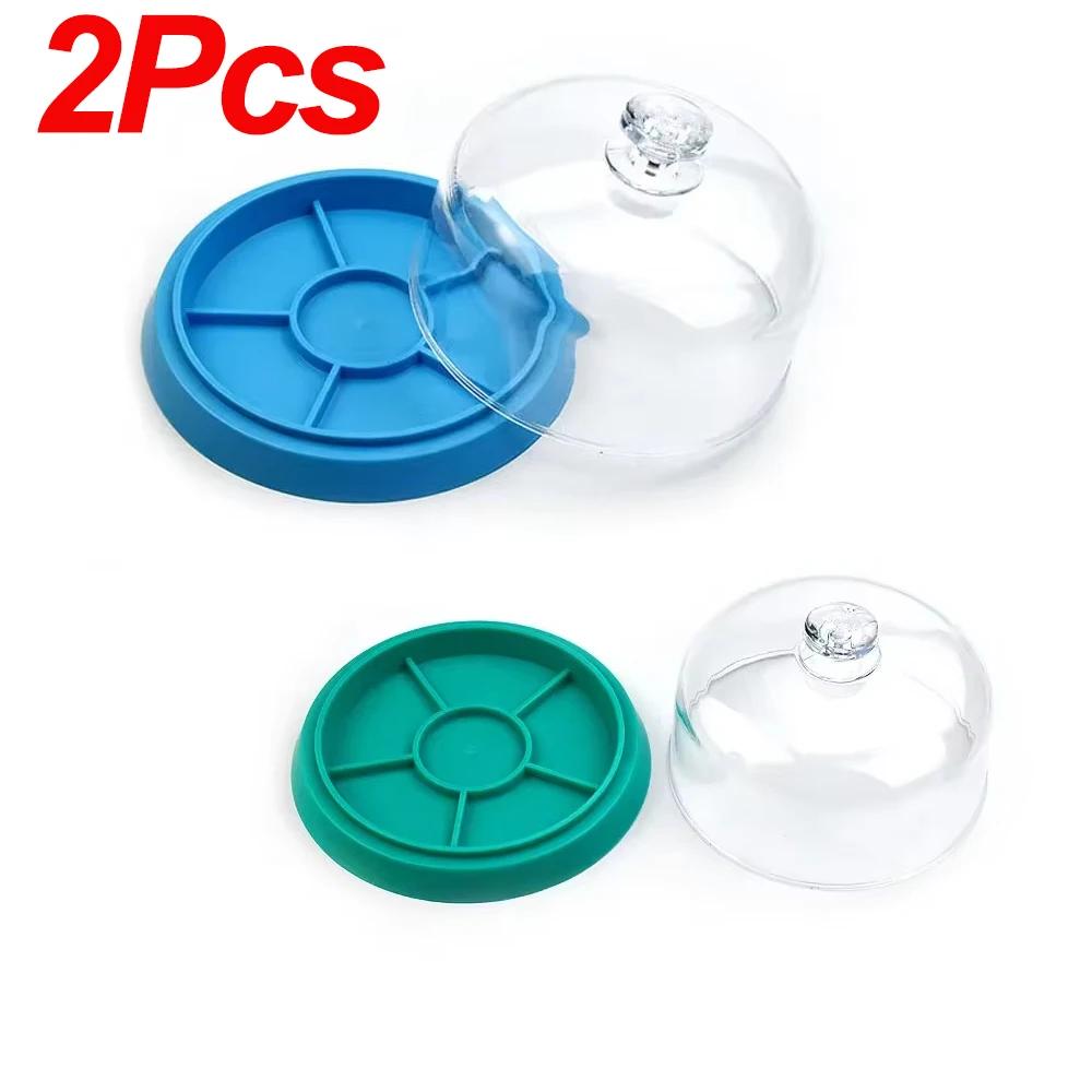 6 Slots Watch Dust Sheet Cover with Tray Watch Movement Repair Tool Jewelry Tools Spare Protector Watchmaker Repair Tool