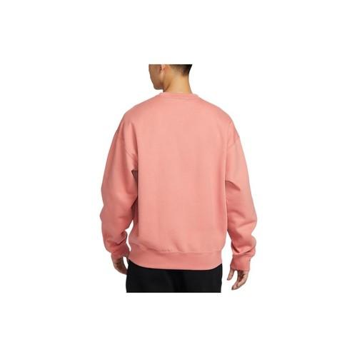 Nike Solid Color Crewneck Loose Pullover Long-sleeve Sweatshirt for Men