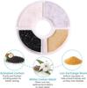 Cat Water Fountain Filters for Parner 2.4L Water Dispenser 4/8/12Pc Triple Action Replacement Pet Filter Cartridges for Dogs Cat