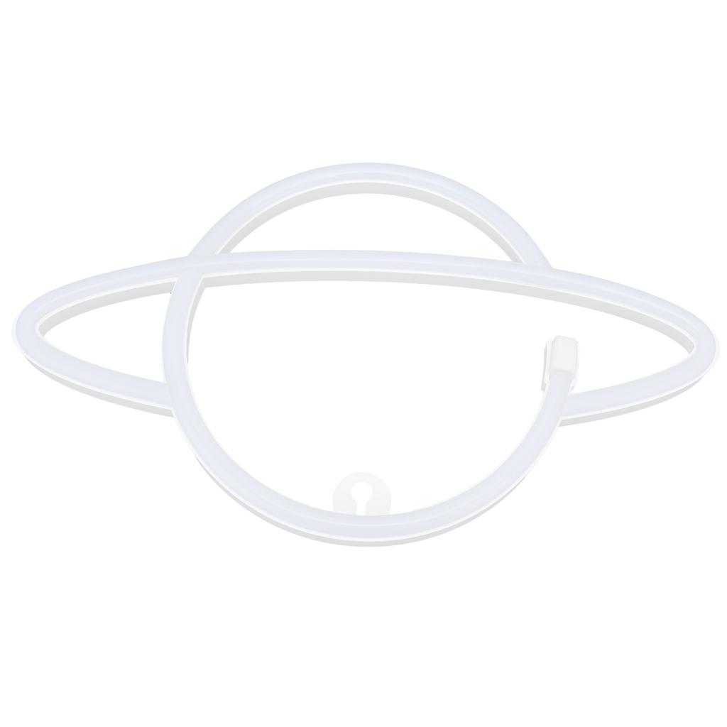 Planet Neon Lamp LED Neon Sign for Bedroom Kids Room Living Room Decor USB Battery Powered Pink