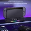 Enhances Cooling Dock with Double Fan System Multifunctional Wall Mountable Stable Brackets Game Spare Part for switch2