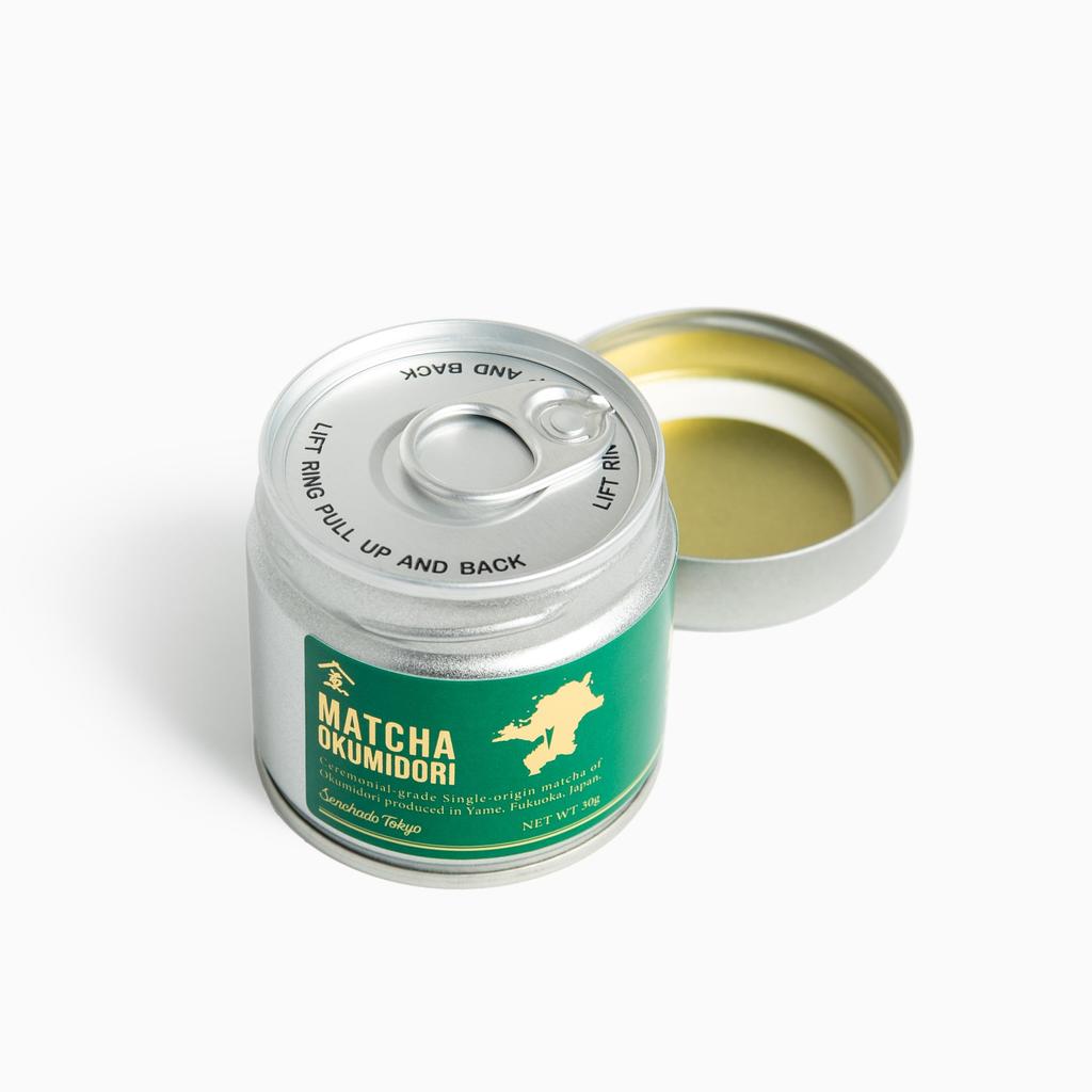 Matcha For Tea and Produced In Fukuoka Okumidori, Stone-ground, 10 Particles. Ceremonies, Practice, Lattes, Confectionery, Bread, Sweets. Yame,