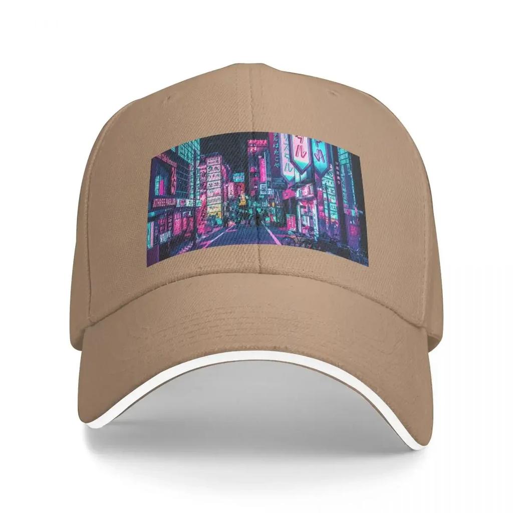 Tokyo  A Neon Wonderland Baseball Cap Luxury Unisex Hat Designer Hat Visor Snap Back Hat Trucker Hats For Unisex Womens