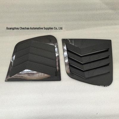 Kia KX5 16-21 Mustang Style Rear Window Louvers - Outer Triangle Vent Decoration