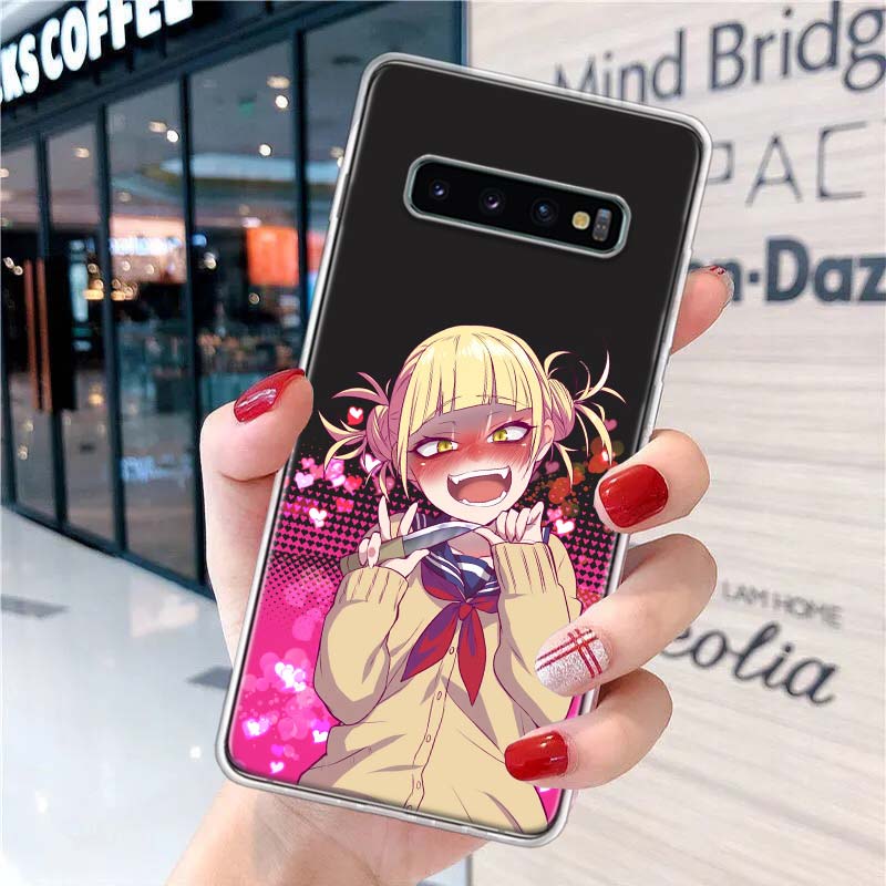 Anime Himiko Toga Waifu Lovely Phone Case For Samsung Galaxy S26 Ultra S23 S24 S25 Edge S20 FE S21 S22 Plus Soft Print Shell Cov