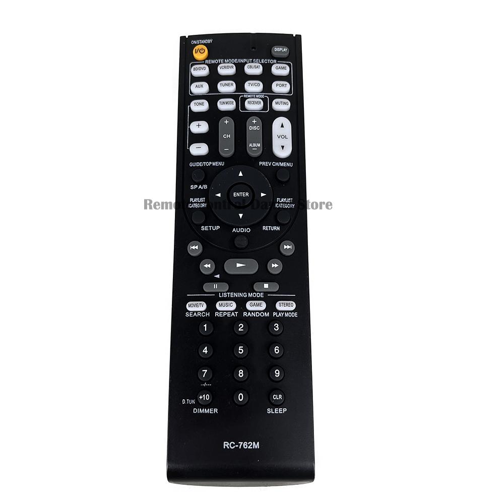 New RC-762M for Onkyo AV Receiver Remote Control Ht-r380 HT-R290 HT-R390 HT-R538 TX-SR308 HT-S3400 HT-RC230 AVX290