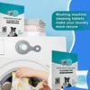 24Pcs Clean Washing Machine Cleaner formulated for pet owners to easily eliminate residual dirt odors Deodorizer Stain Remover