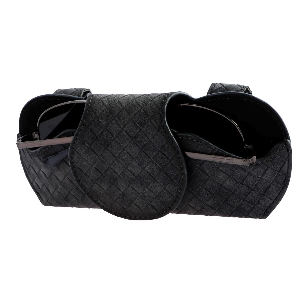 Car Sun Visor Sunglasses Case Glasses Frame Auto Eyeglasses Storage Box with Magnetic Closure Universal Car Eyeglasses Organizer