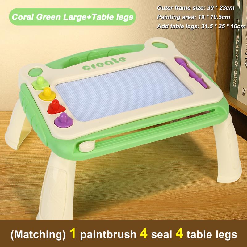 Children's magnetic drawing board, children's home writing board, children's early education puzzle drawing board toy
