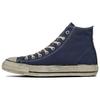 All Star AGED AG HI Comfortable Versatile High-top Canvas Shoes Unisex Navy Blue