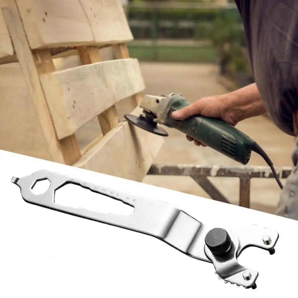 High Strength Angle Grinder Wrench Labor Saving Remove Repair Spanner  Disassembly Tool for Machine