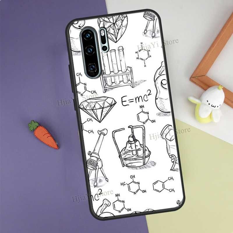 Biologie und Chemie Hülle für Huawei P30 Lite P10 P40 P20 Pro Mate 10 Lite 20 30 Pro P Smart Z 2019 Hülle