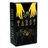 10.3*6 Cm Classic Black Rider Waite Tarot Deck In Russian Language with Guidebook for Beginners 78 Pcs Tarot Cards