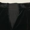 FOXEY NEW YORK Black velour flared skirt skirt 38 blackUsed