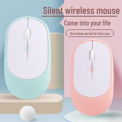 Dual-Mode Bluetooth & 2.4G Wireless Mouse - Compatible with Mobile Phones, Tablets, iPads, and Notebooks