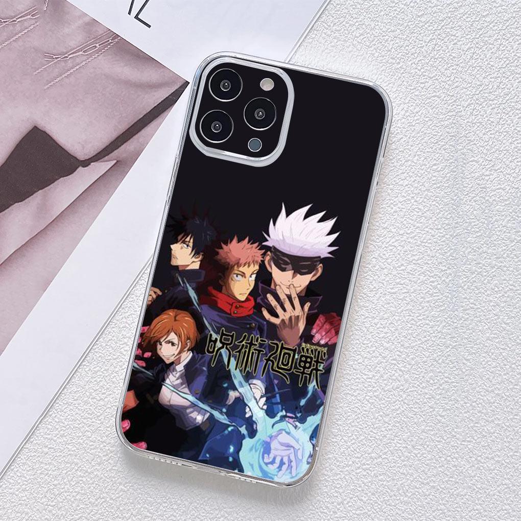 Gojo Satoru Jujutsu Kaisen Itadori Yuji Cover Phone Case for Samsung Galaxy A04 A14 A23 A34 A54 M23 M33 M52 M53 M30S M31 M51 M21