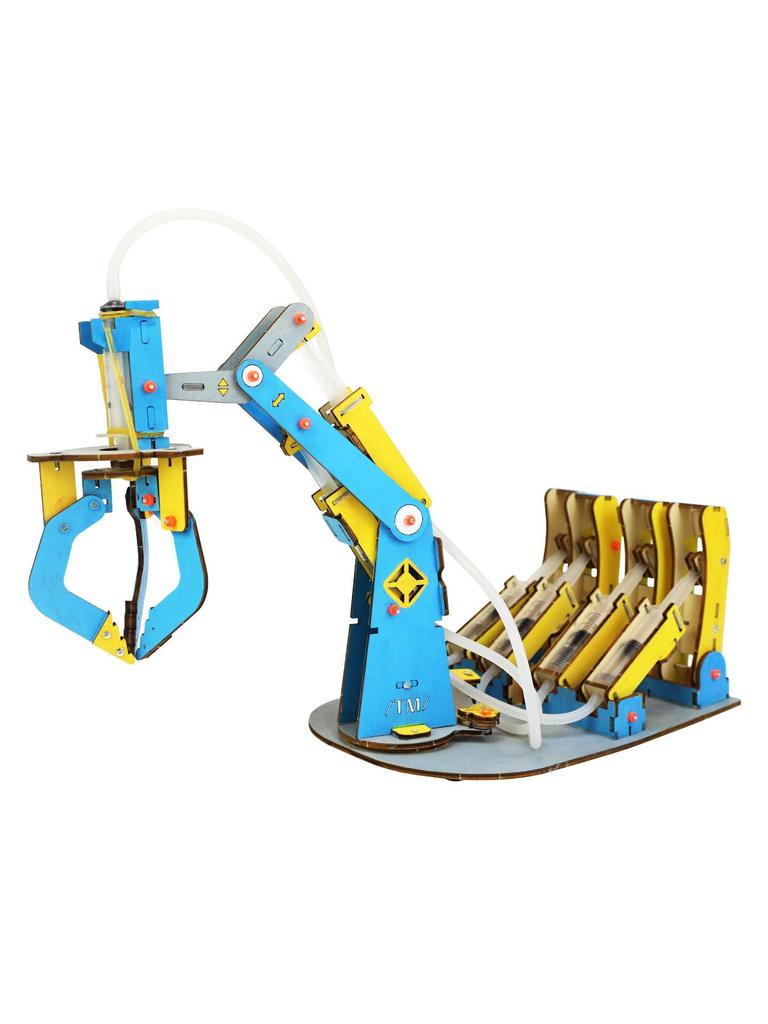 DIY Hydraulic Arm Kit: Explore Pascal's Law with this Hands-On Physics Experiment for Teaching Aids
