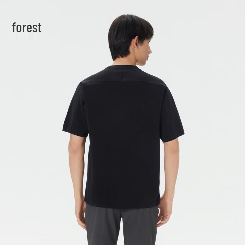 KOLON SPORT Men's Integrated Knit Crew Neck T-Shirt