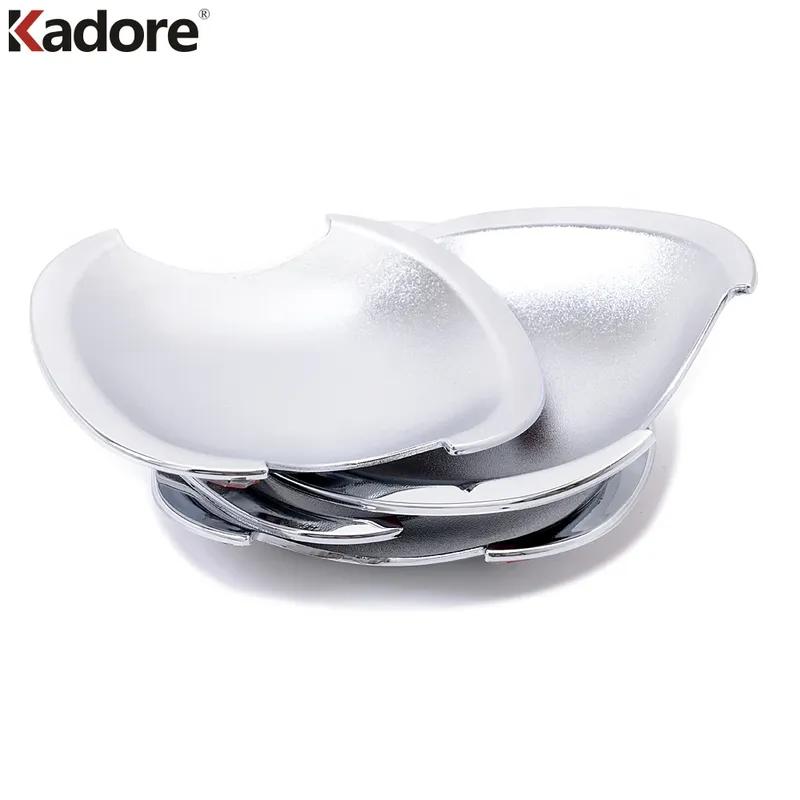 Side Door Handle Bowl Cover Trim For Kia Sorento 2010 2011 2012 Chrome Car Door Handles Cup Frame Overlay Accessories