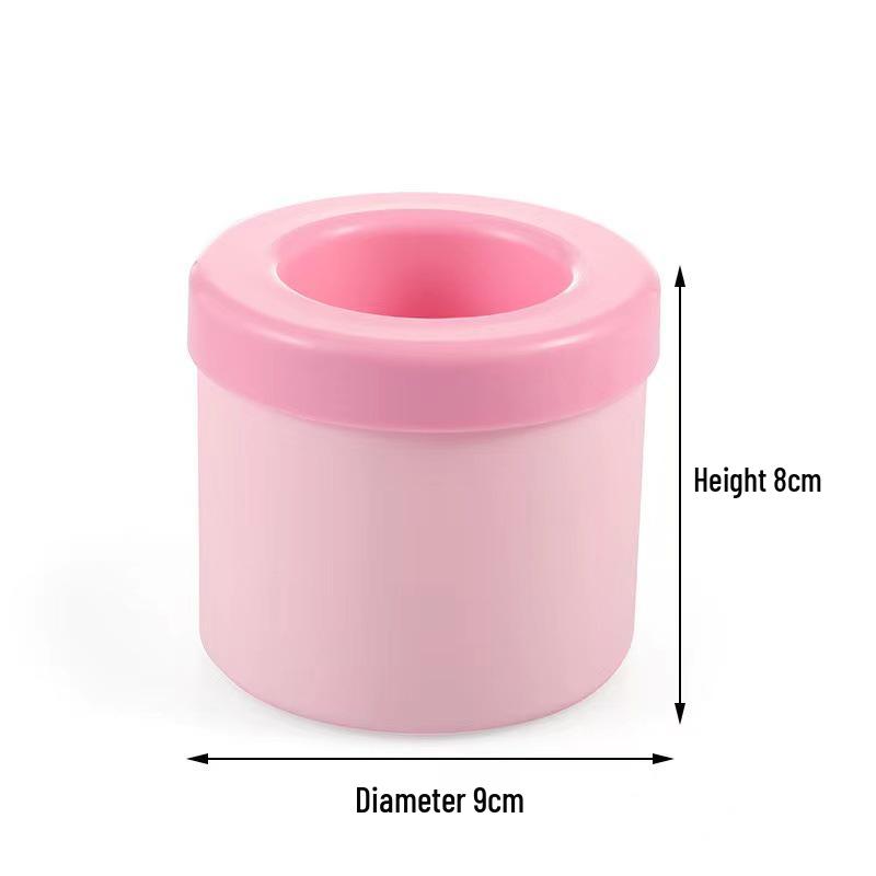 3D Round Ice Cube Mold, Easy Release Food-Grade Silicone, 1.3cm Cubes