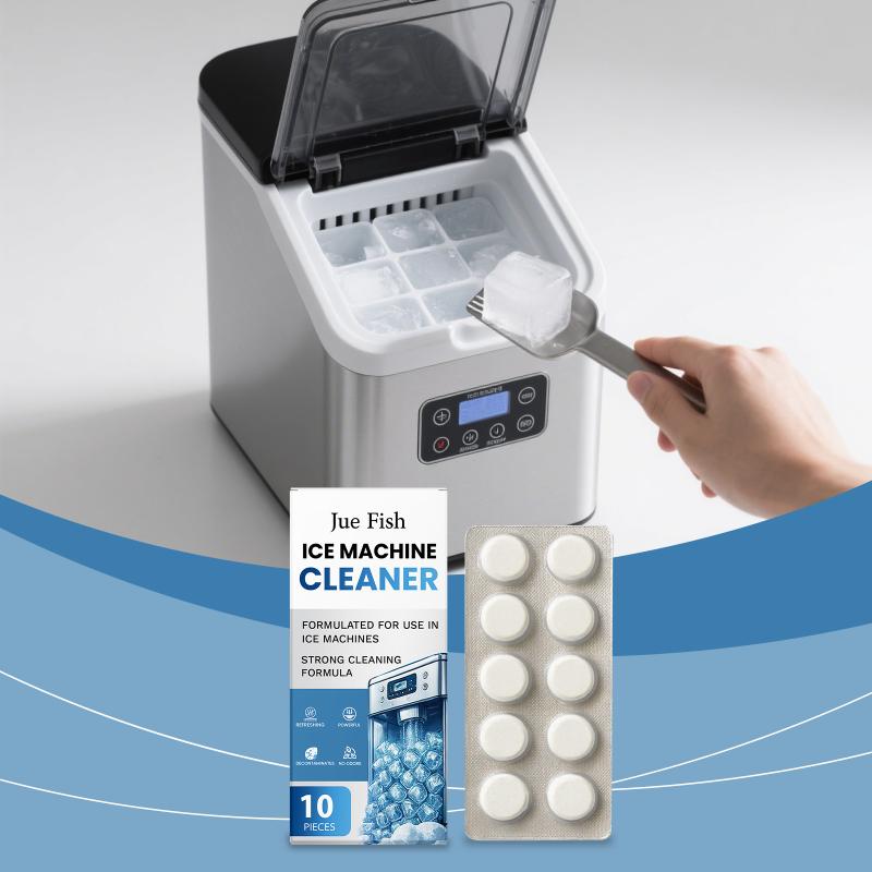 

Ice Machine Cleaner Cleaning Tablets For Descaling Deodorizing Prolonging Ice Maker Lifespan 1pcs