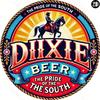 Vintage Dixie Beer Metal Tin Sign Southern Brewery Wall Decor Durable Unique Gift