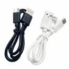 2pcs Quick Charging Cord Wire Male USB to Male Type C Data Cable Support 1A Charging Data Sync Function for Laptops