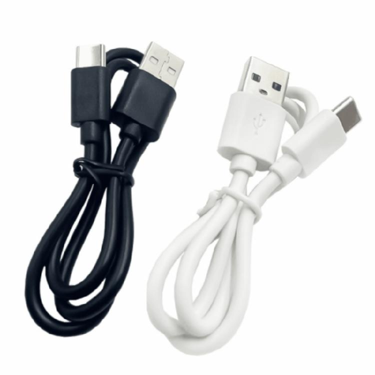 2pcs Quick Charging Cord Wire Male USB to Male Type C Data Cable Support 1A Charging Data Sync Function for Laptops