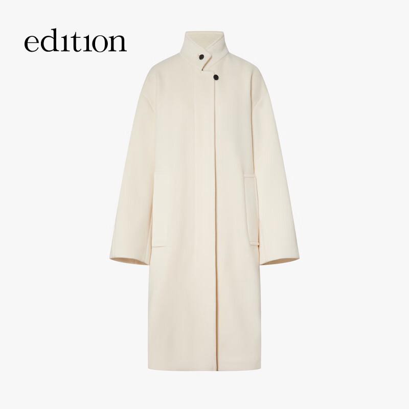 Edition Women's Wool Blend Double-Sided Long Coat